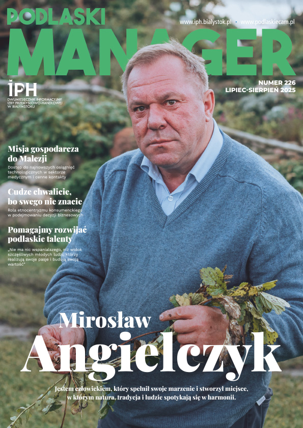 Okładka numeru 221 Podlaskiego Managera