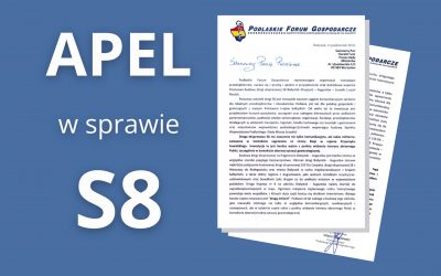 Przedsiębiorcy apelują do premiera w sprawie drogi ekspresowej Białystok – Suwałki