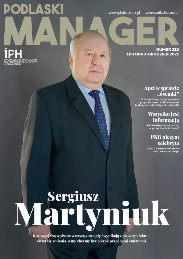Okładka magazynu Podlaski Manager nr&nbsp;228